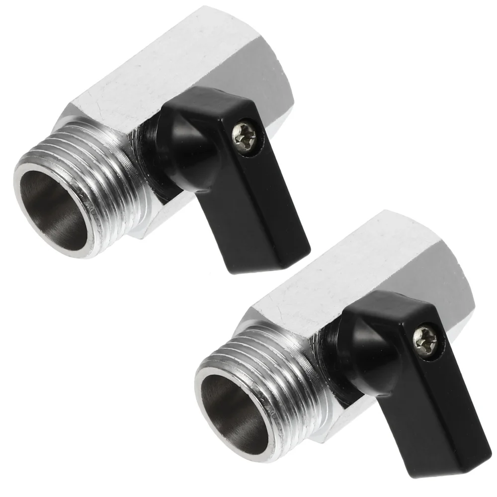 

2pcs Ball Valve High Quality Prime Stainless Steel Premium Ball Valve Mini Valve for Gas Oil