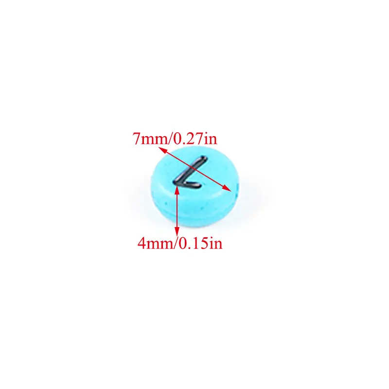 

About 100pcs Mixed Acrylic Beads Number Bracelet Necklace Accessories English Letter Alphabet For Jewelry Making Accessory DIY