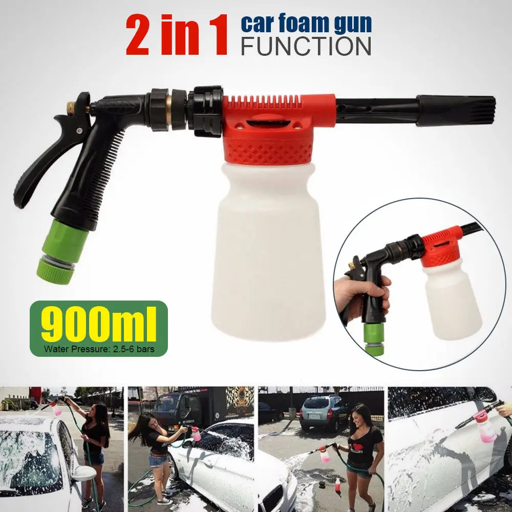 900 мл автомобильный водяной пистолет высокого давления многофункциональный