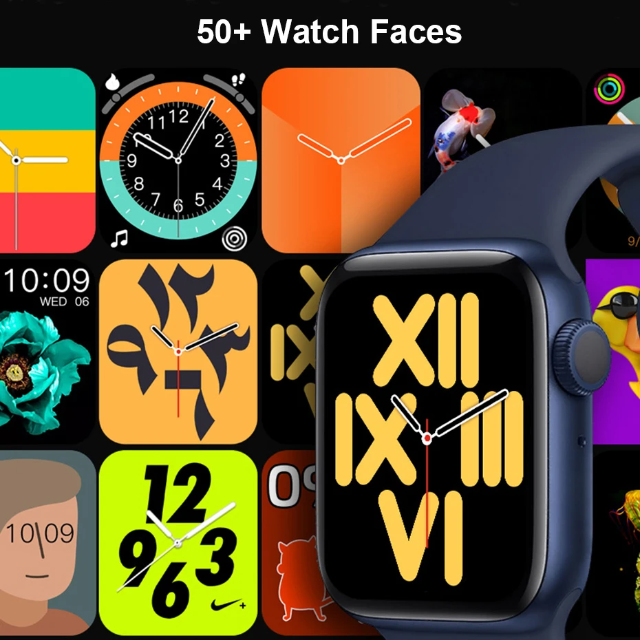 5pcs 2021 New IWO 13 MAX Smart Watch X16 1.75"HD 320*385 Bluetooth Calls Custom Wallpaper Heart Rate Monitor Sport Smartwatch