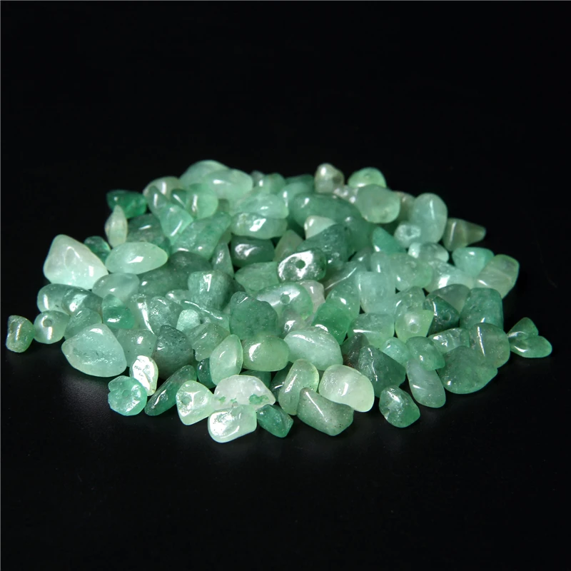

Natural Aventurine Chips Beads Nugget Gravel Irregular Stone Chips Loose Beads For jewelry making DIY Bracelet Necklace Earing