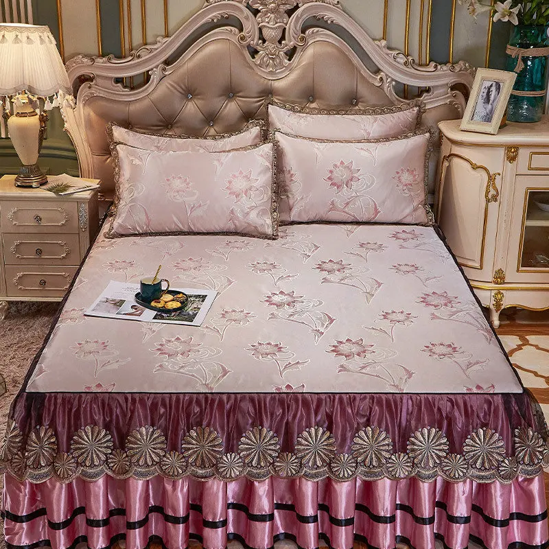 Роскошные жаккардовые летние покрывала для двуспальной кровати складные