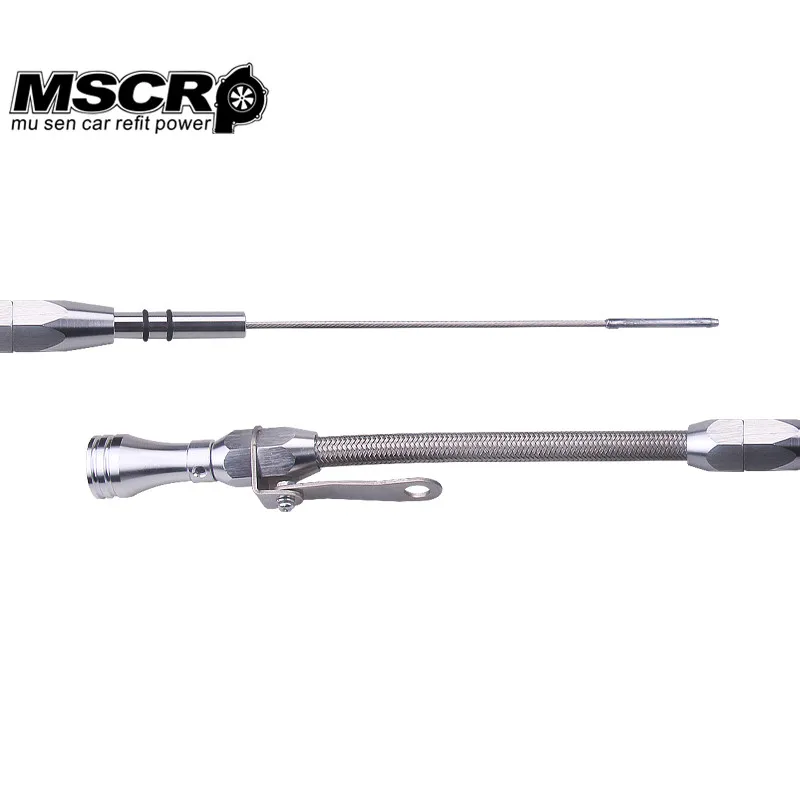 Высокое качество для SB Ford 260 289 302 нержавеющая оплетка гибкого масляного щупа