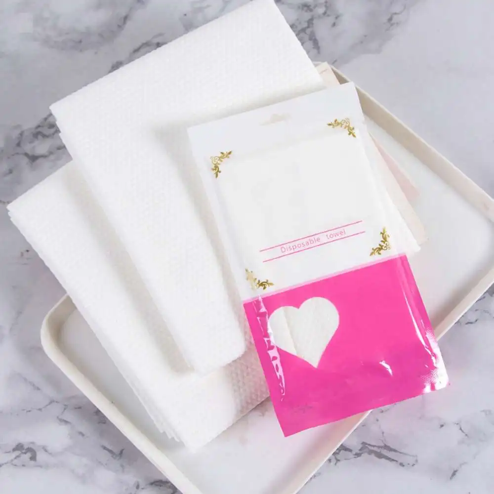 10 шт./партия утолщенные одноразовые полотенца для взрослых умывальные салфетки