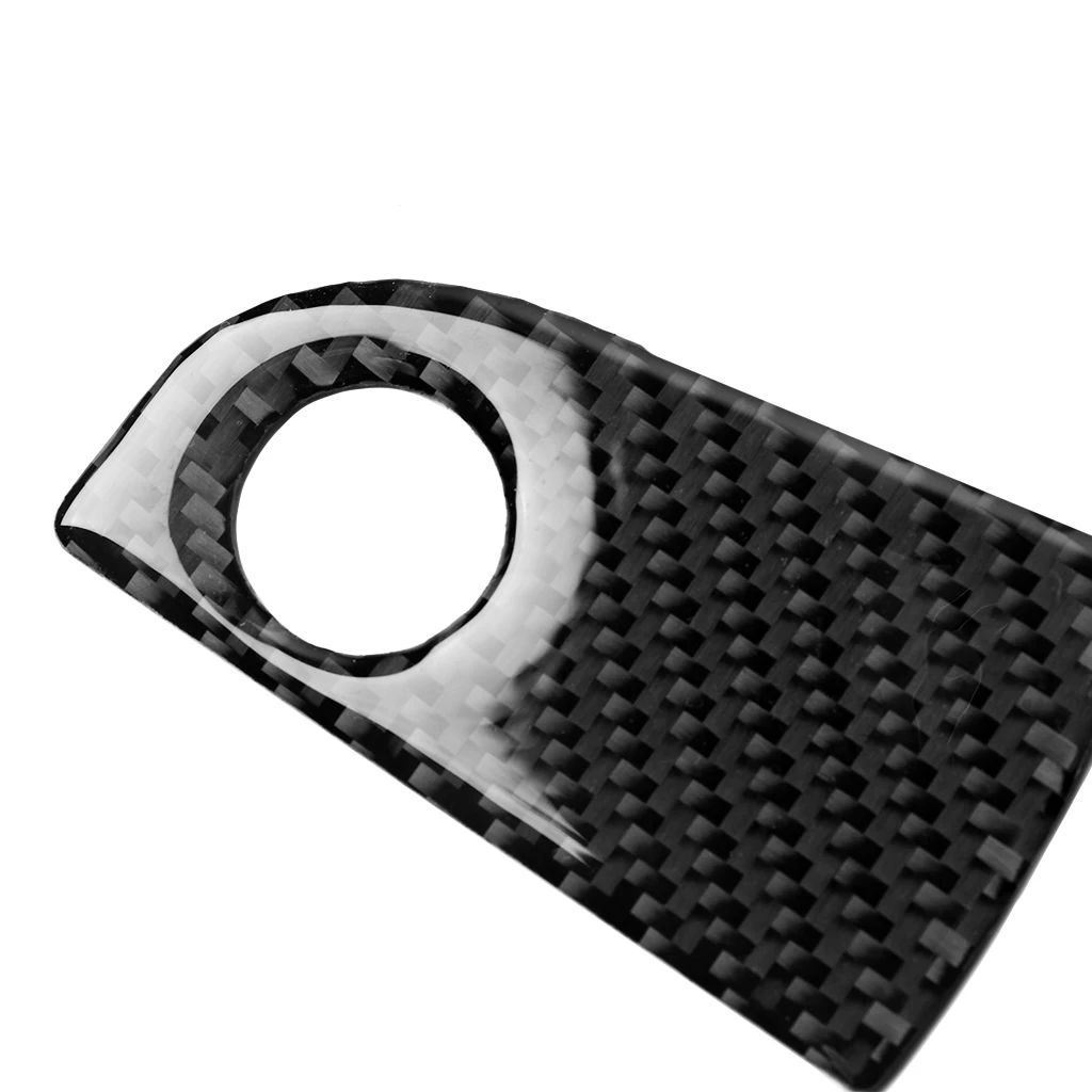 

Real Carbon Fiber For Alfa Romeo Giulia Coupe Car Accessories Aluminum Chrome Keyhole Cover Trim Sticker