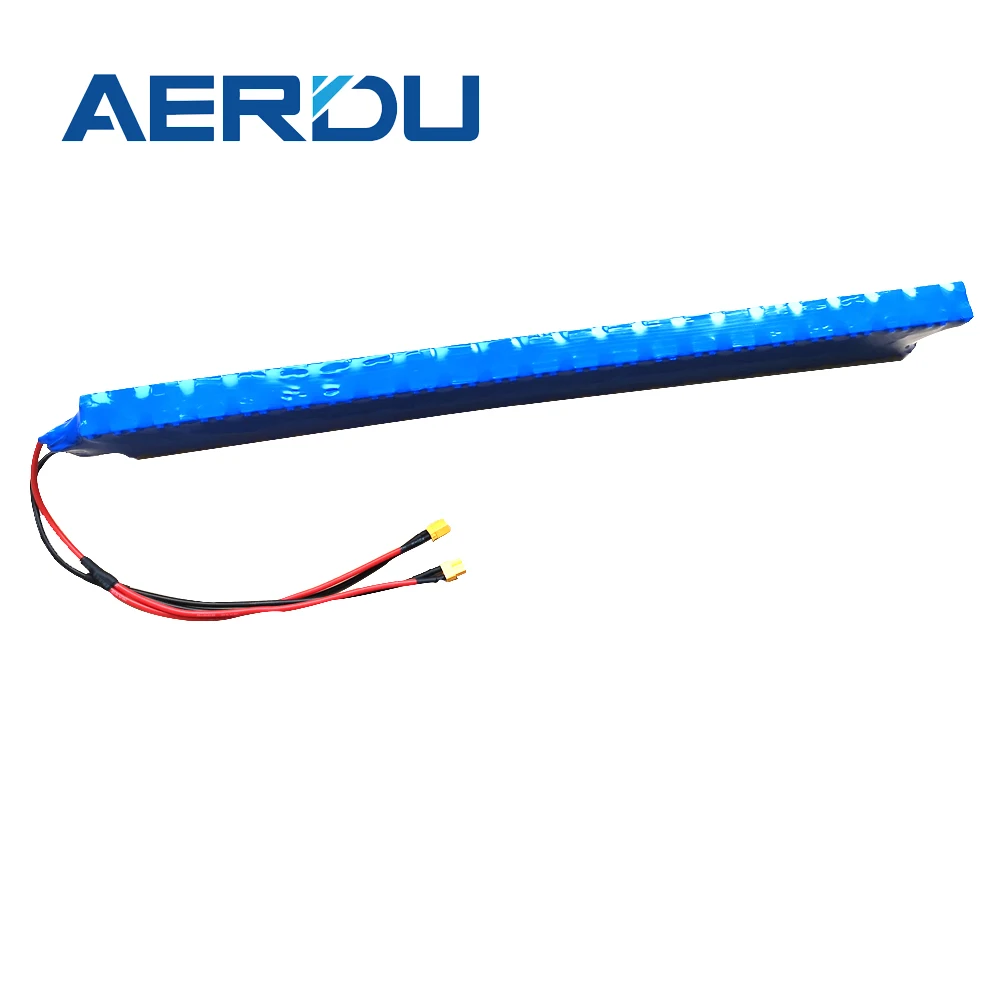 AERDU 36 В 10S2P 7 Ач встроенный 15а BMS с держателем 18650 фотоэлементов раздвижные батареи