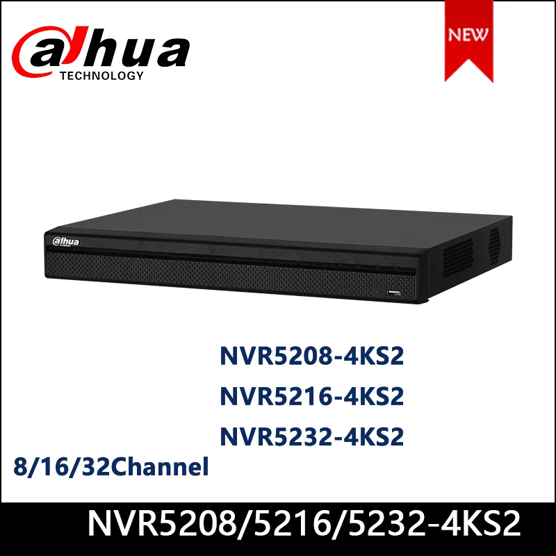 Видеорегистратор Dahua NVR сетевой видеорегистратор 8/16/32 каналов 1U 4K и H.265 Pro (V2.00)
