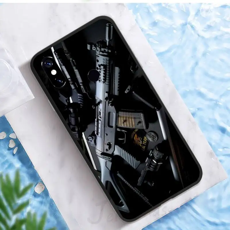 

bullet gun Man cool Phone Case For Xiaomi Redmi note 7 8 9 t k30 max3 9 s 10 pro lite