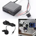 12V BT 5,0 AUX USB Музыка адаптер микрофон аудио кабель для Pioneer радио IP-BUS P99 P01, аксессуары для автомобиля