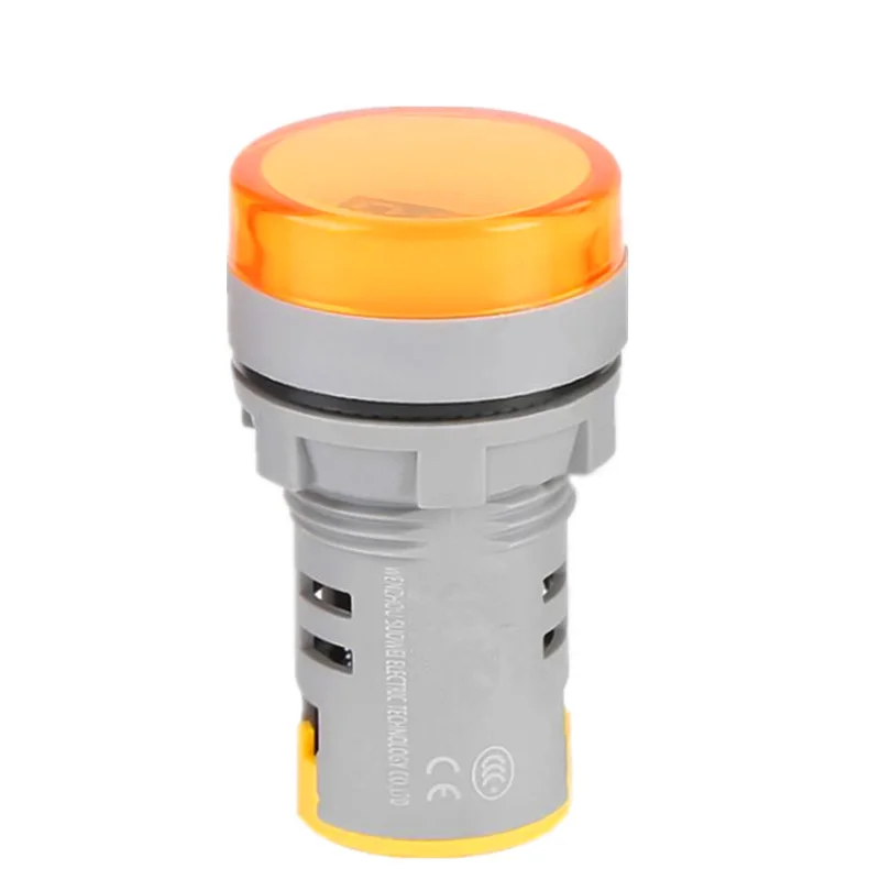 Высокого качества 10 шт./лот AD16 Тип AC60-500V мини красный/зеленый/желтый светодиодный