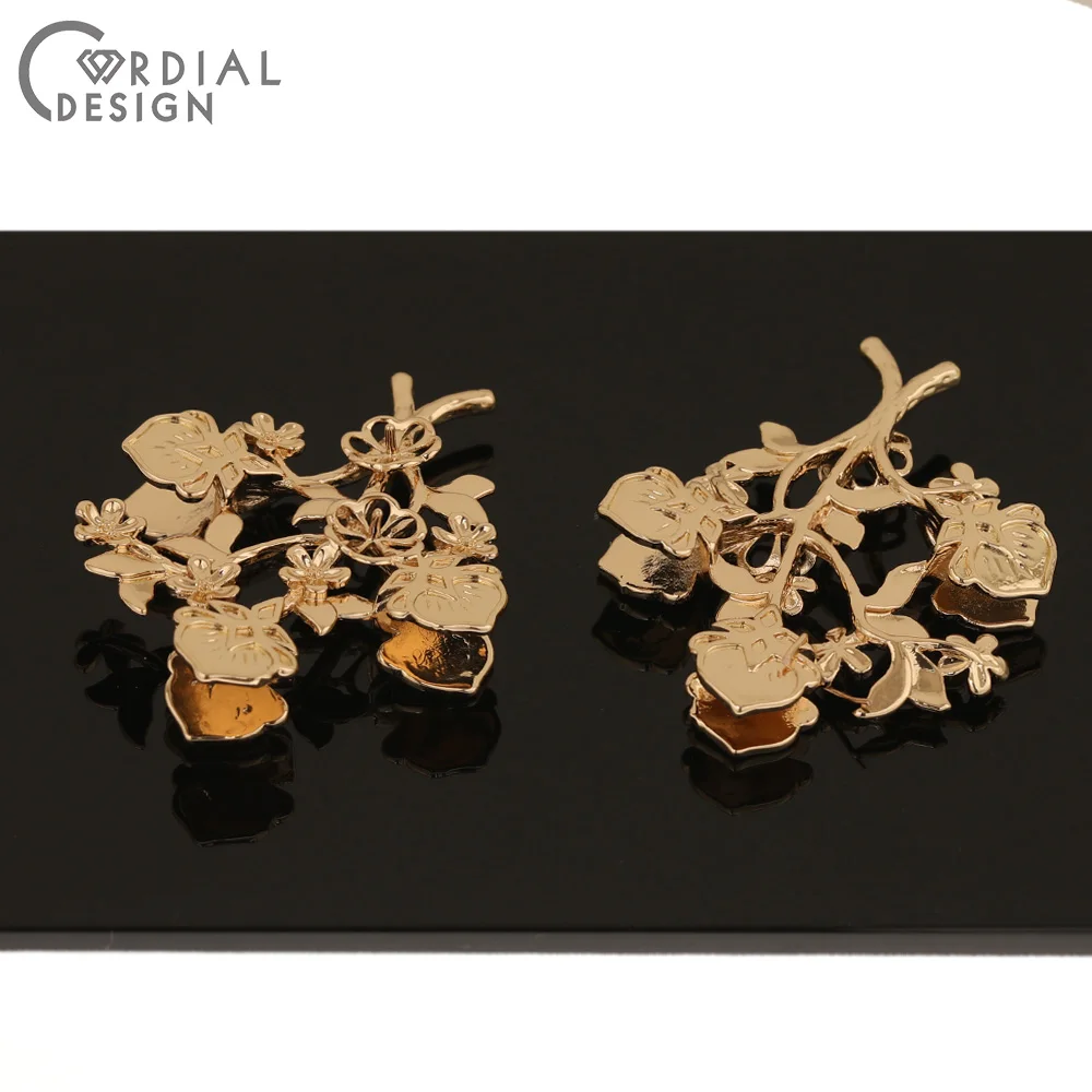 

Cordial Design 40Pcs 35*46MM Jewelry Accessories/DIY Pendant/Flower Shape/Copper/Hand Made/Charms/Jewelry Findings & Components