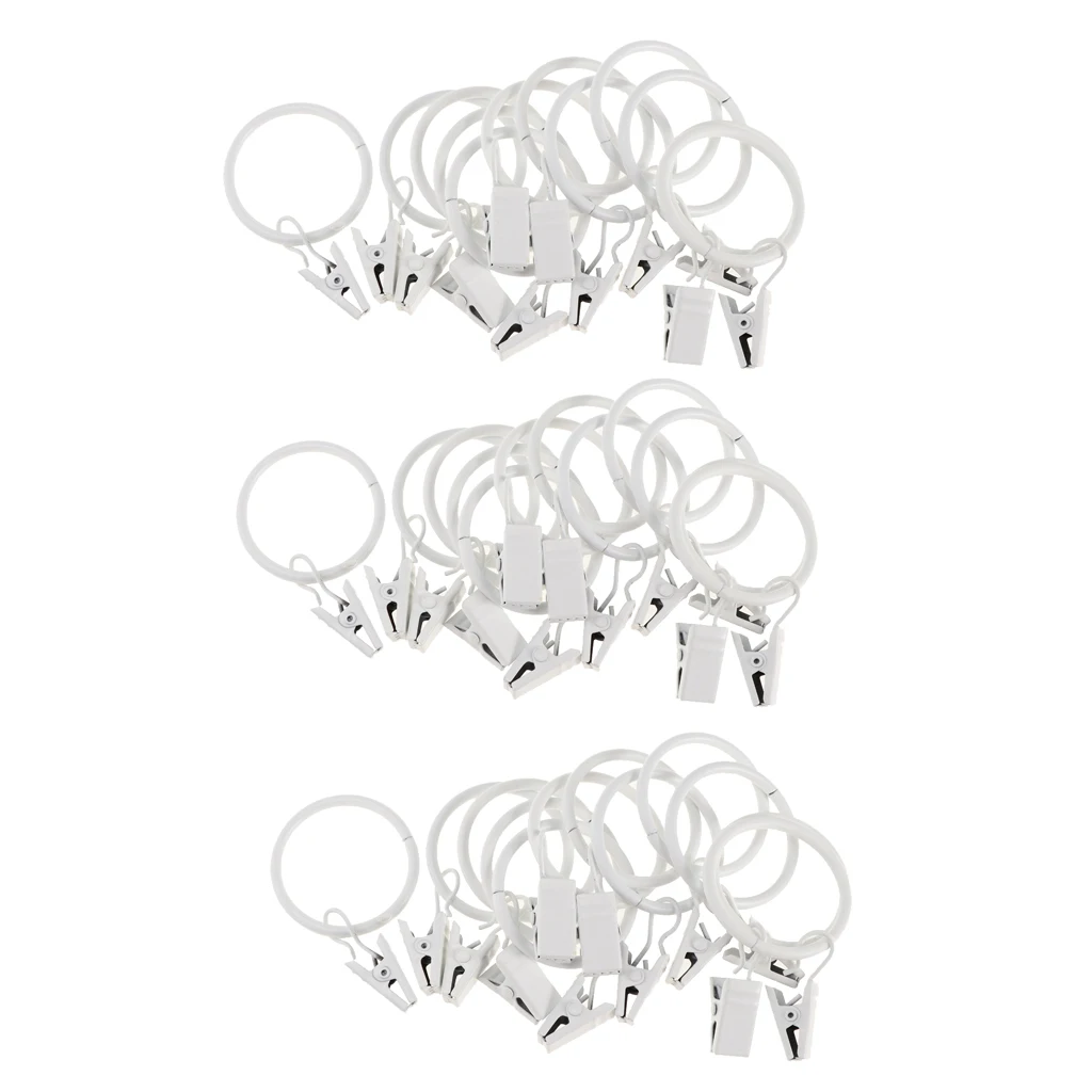 36 шт. в упаковке крючок для штор с зажимами крепкая металлическая декоративная