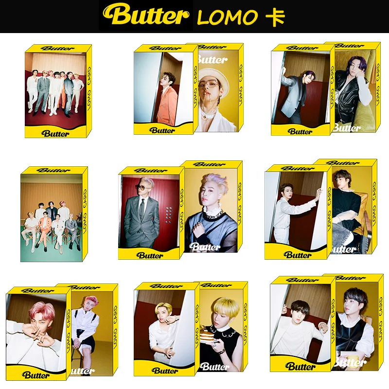 

30PC Kpop Bangtan Boys Album Poster Lomo Card Maps Photocard Butter Teaster Photo Hd Muurstickers Poster HomemadeCards JUNGKOOK