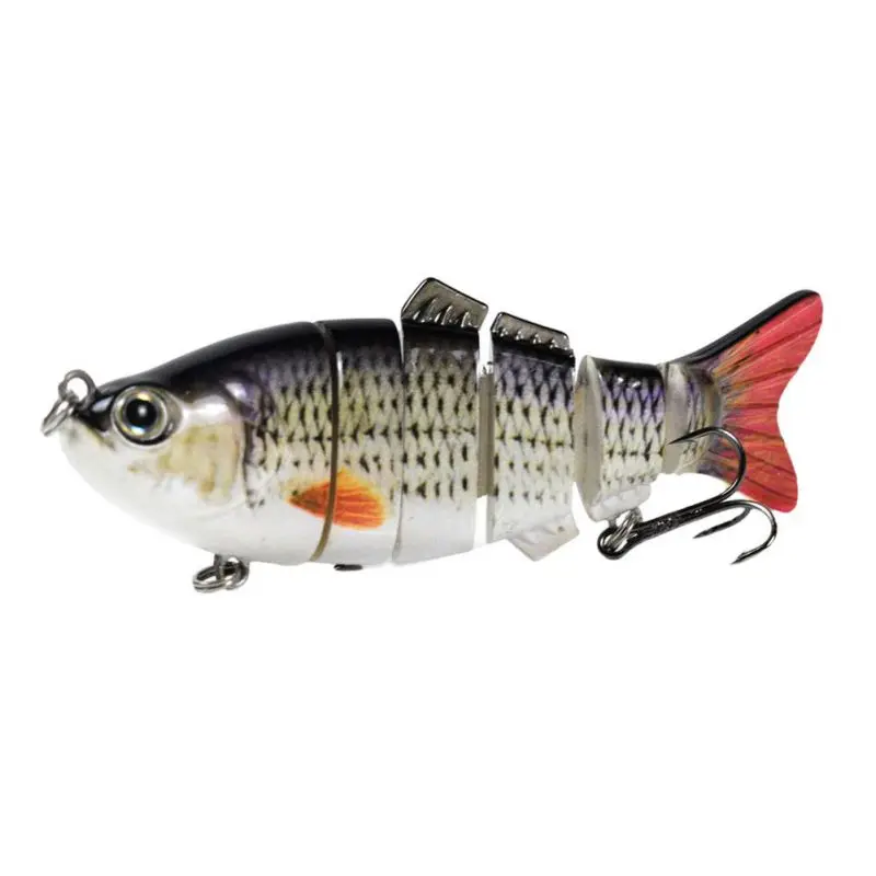 

10 см взрывобезопасная многосекционная рыболовная приманка погружная имитация Luya поддельная с бусинами-звеньями разбитая секция