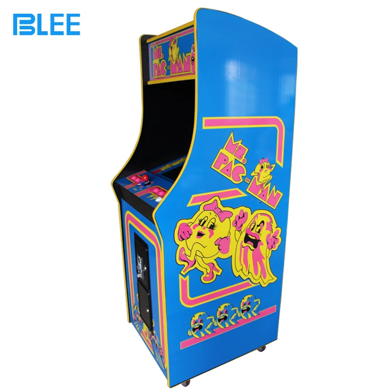 1 игрок аркадная машина Pacman в вертикальном положении с монетницей для аркадных