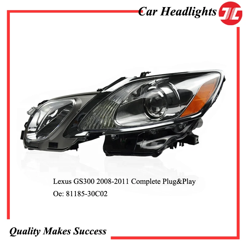 Передняя фара в сборе с HID и AFS подходит для автомобиля Lexus GS300 2008 2011 года