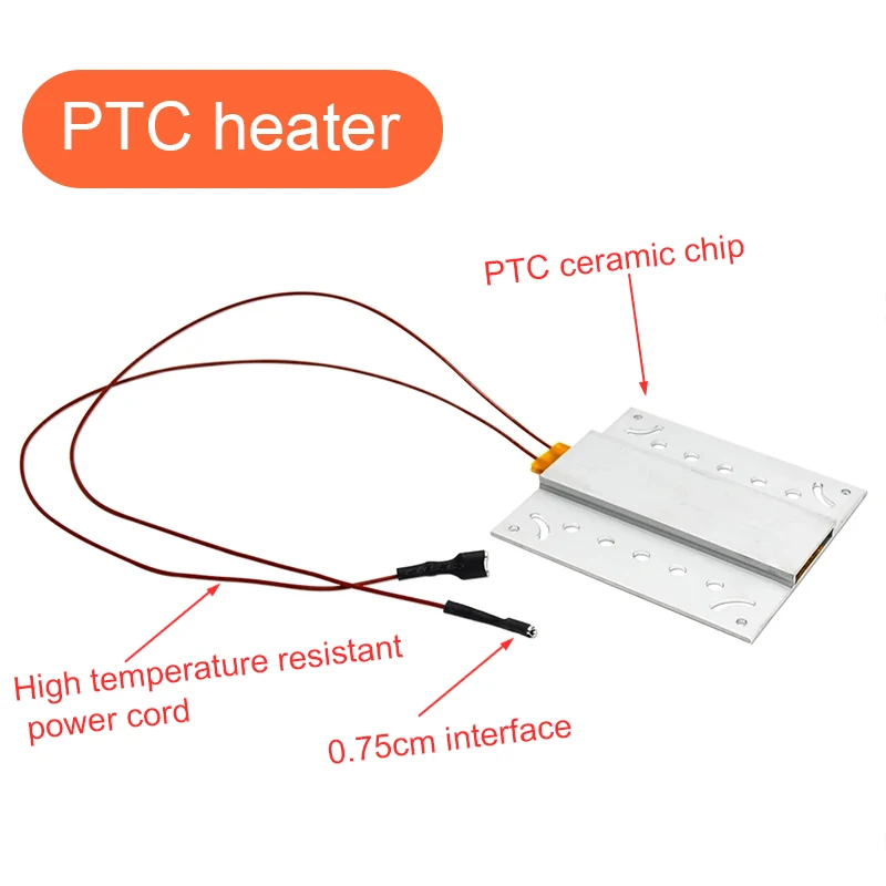 

Thermostatic Heating Element PTC Egg Incubator Heater Aluminum Heater 110V/220V/12V In Stock