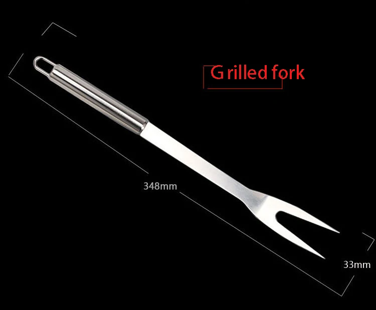 10 шт./компл. набор инструментов для барбекю из нержавеющей стали аксессуары