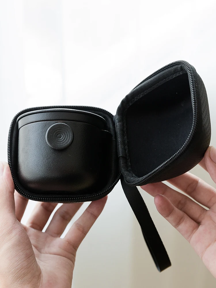 

Ceramic Teapots with 2 Tea Cups Porcelain Gaiwan Tea Sets Portable Travel Tea Sets Drinkware WF