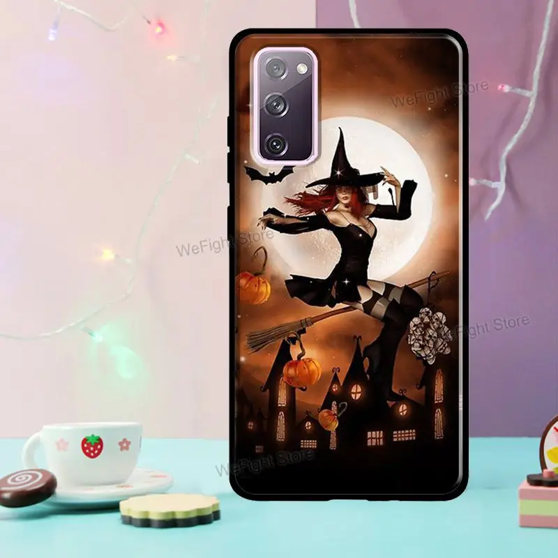 Чехол Moon Witch с ужасом для Samsung S20 FE S10e S8 S9 S10 Plus чехол Galaxy Note 20 Ultra 10 | Мобильные