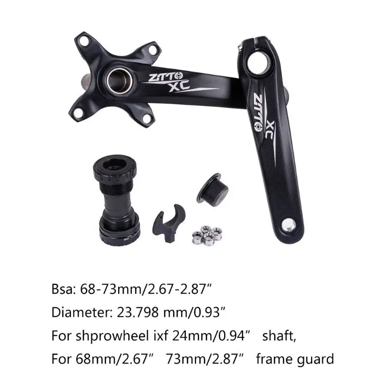 

MTB Crankset 170mm Crank 1X System Chainwheel Single Chainring Narrow Wide 104 BCD For 1*11 1*10 Mountain Bike Bicycle
