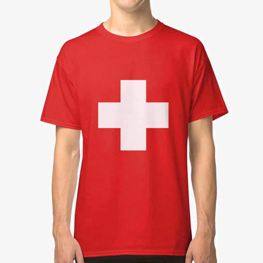 Швейцарский Флаг Футболка швейцарская флаг красный армейский нож wenger Футбол