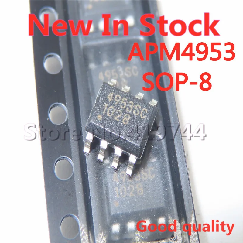 

5 шт./лот 4953 APM4953 SOP-8 SOP8 LCD источник питания MOS полевой эффект трубчатый чип IC в наличии новый оригинальный