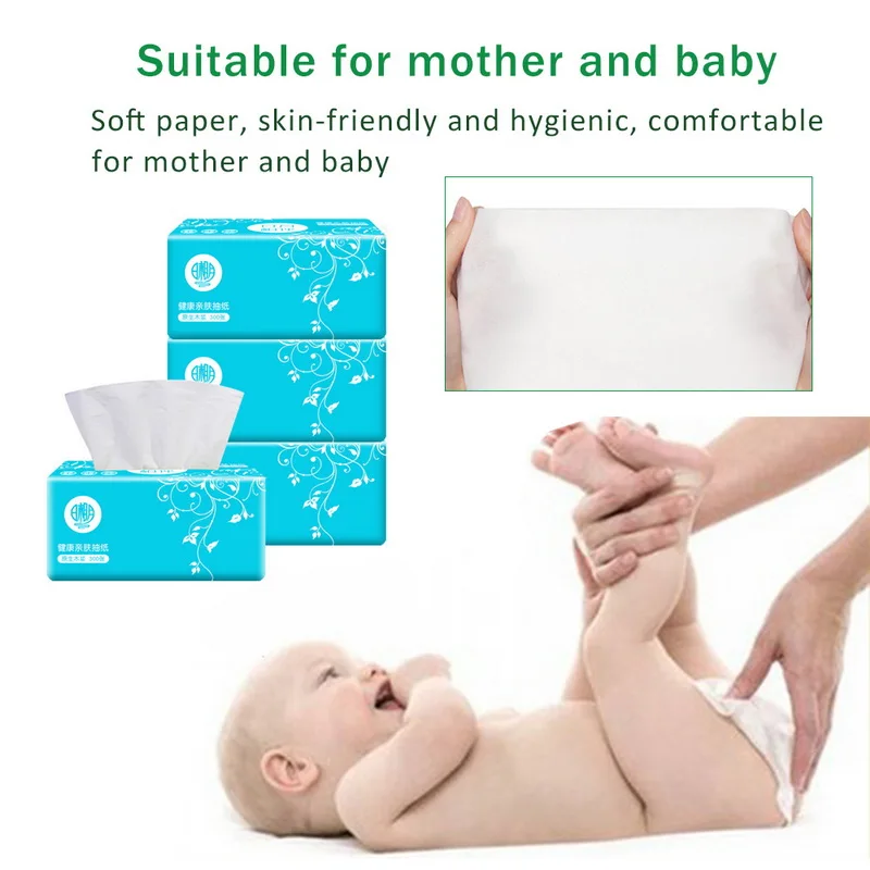 3 упаковки детские мягкие полотенца из целлюлозы для мамы и ребенка беременных