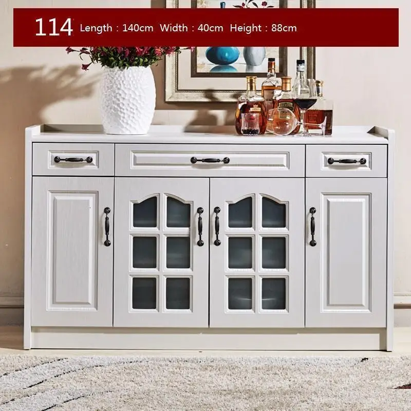 MODEL W Шкаф для чая carito Konsolentisch Rangement Cocina Mesa Европейский Винтажный кухонный шкаф Meuble буфет приставные столы мебель - Цвет: MODEL W