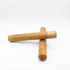 Чехол из натурального бамбука Экологичная зубная щетка бамбуковая трубка 8,3 дюйма Чехол для зубной щетки Аксессуары для зубной щетки ручной работы