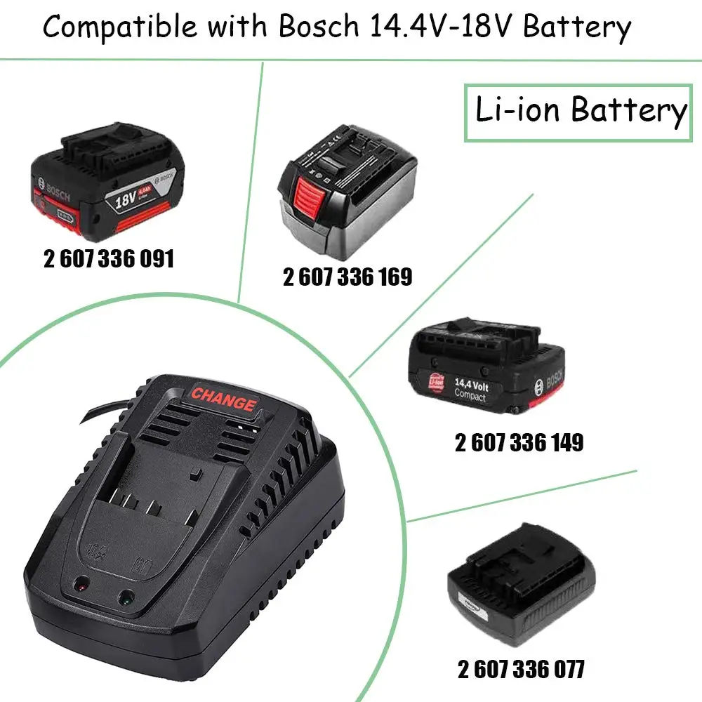 Зарядное устройство для литий-ионных батарей Bosch 14 4 А | Электроника
