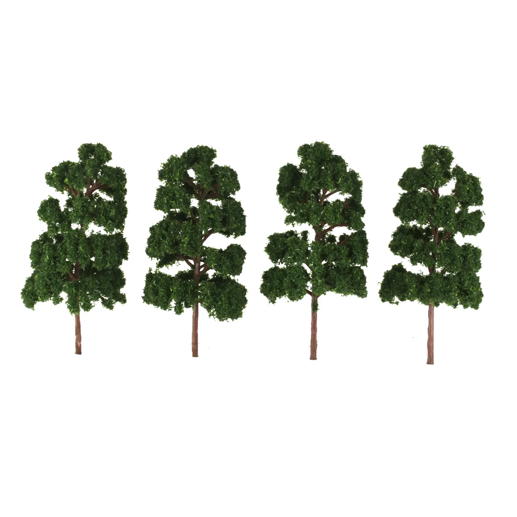

20Pcs Abies Holophylla Model Trees Train War Game Diorama Scenery 1:150 N