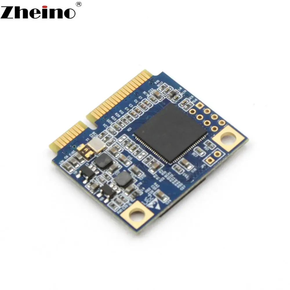 Жесткий диск Zheino половинный mSATA SSD 16 ГБ 32 64 128 256 полуразмер mSATA3 Внутренний