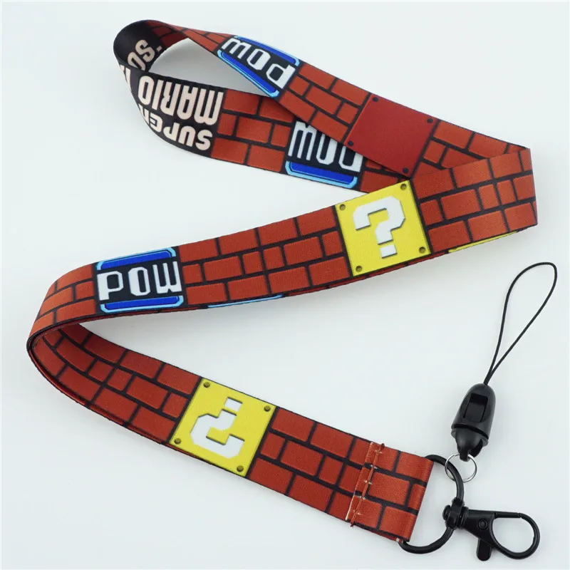 Брелок с резиновой фигуркой из мультфильма ремешок держатель для Id значка