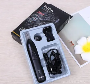 Триммер для волос в носу и ушах мужской, брендовый перезаряжаемый водонепроницаемый триммер для волос на лице и ушах, бесплатная доставка