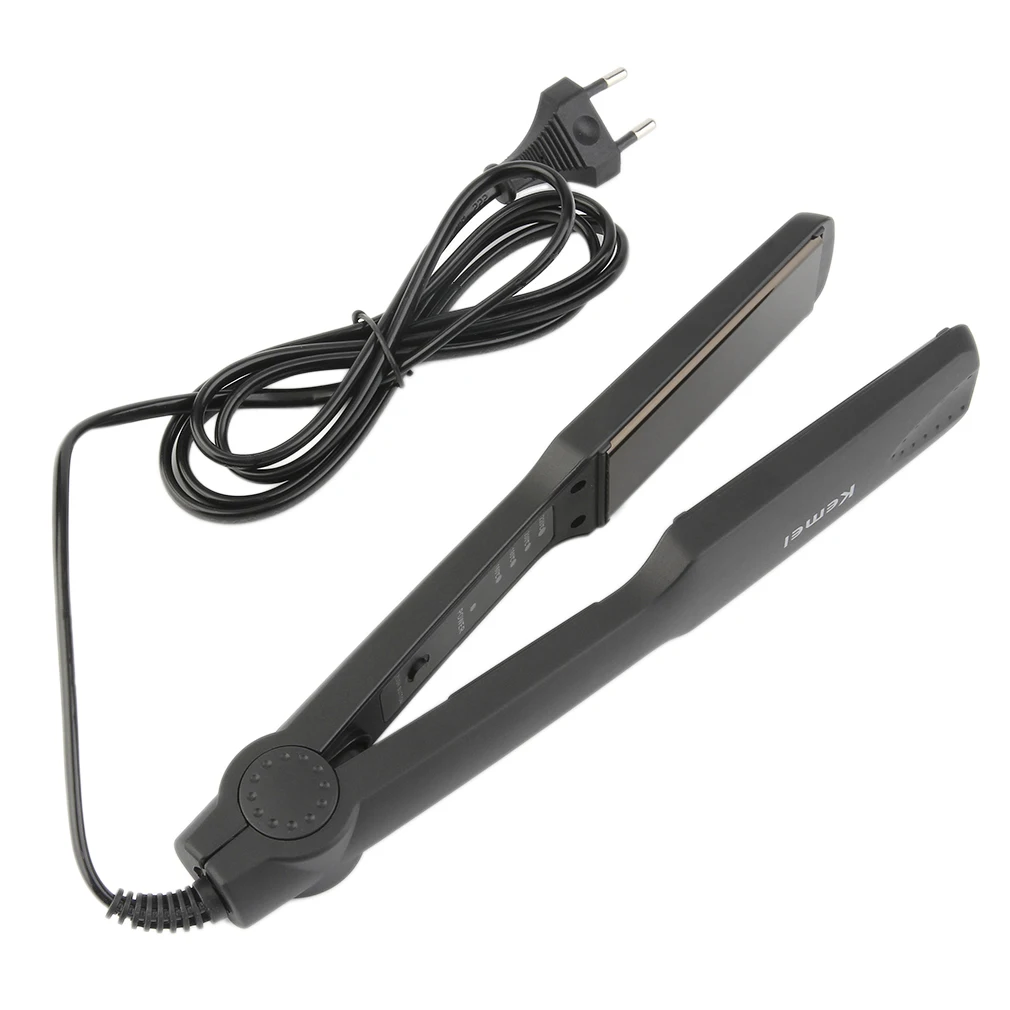 Kemei Керамика выпрямители для волос выпрямитель Инструменты укладки