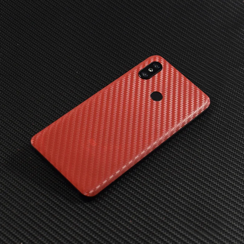 

4D Carbon Fiber Skins Wrap Phone Back Sticker For XIAOMI Mi11 Ultra Mi10 Pro Mi9 MIX3 POCO F2 Pro F3 Redmi K40 K30 K20 Note 9 4G