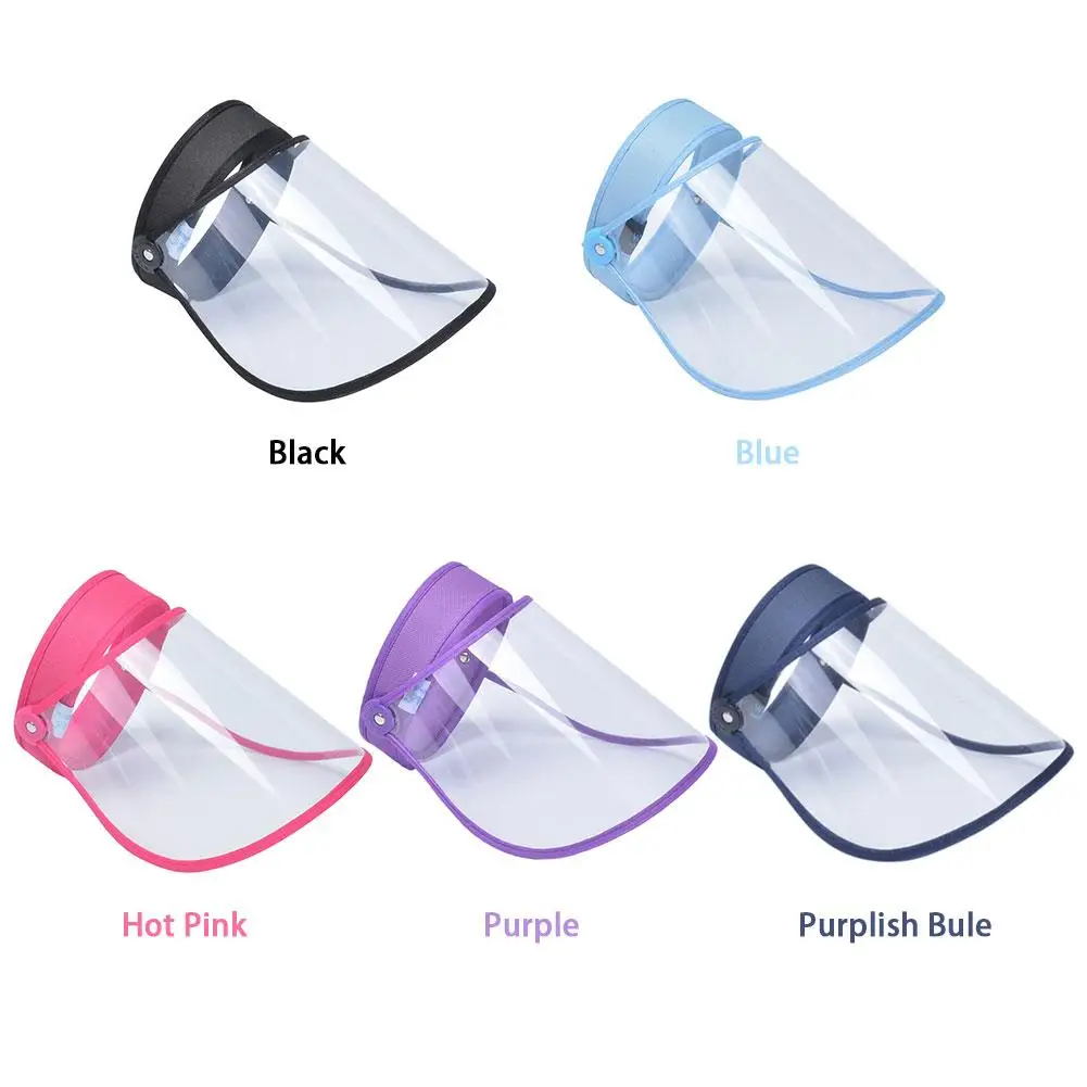 Прозрачная защита на все лицо унисекс защитная маска кепка для велосипедных