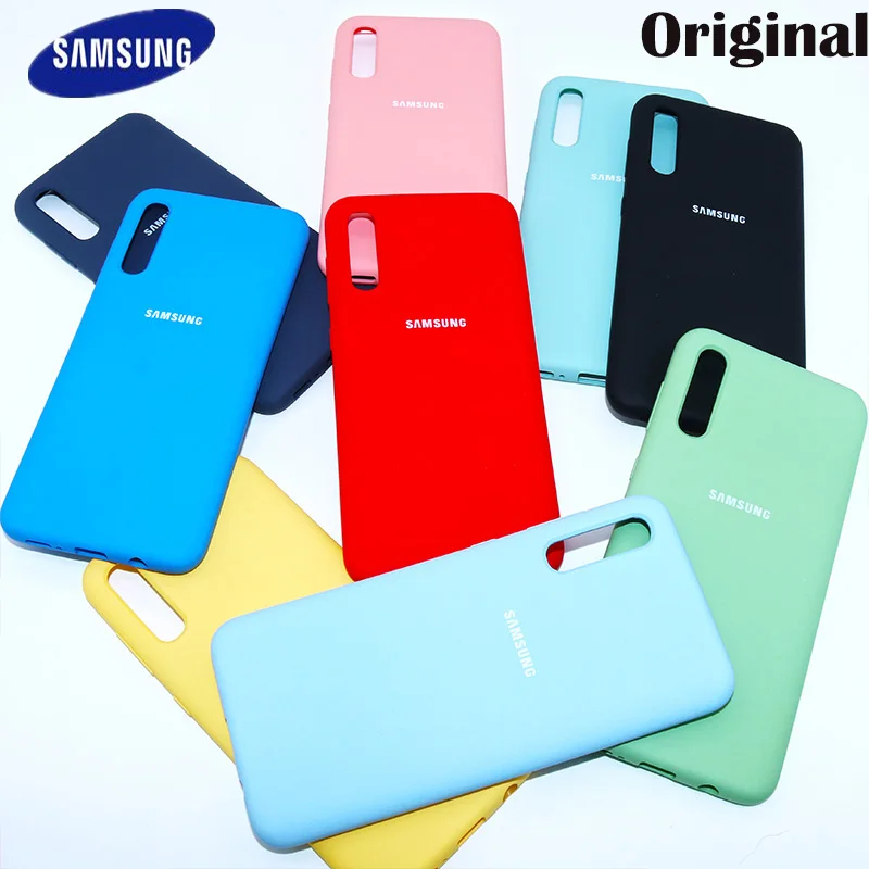 Чехол amsung A70 оригинальная Жидкая силиконовая шелковистая мягкая сенсорная