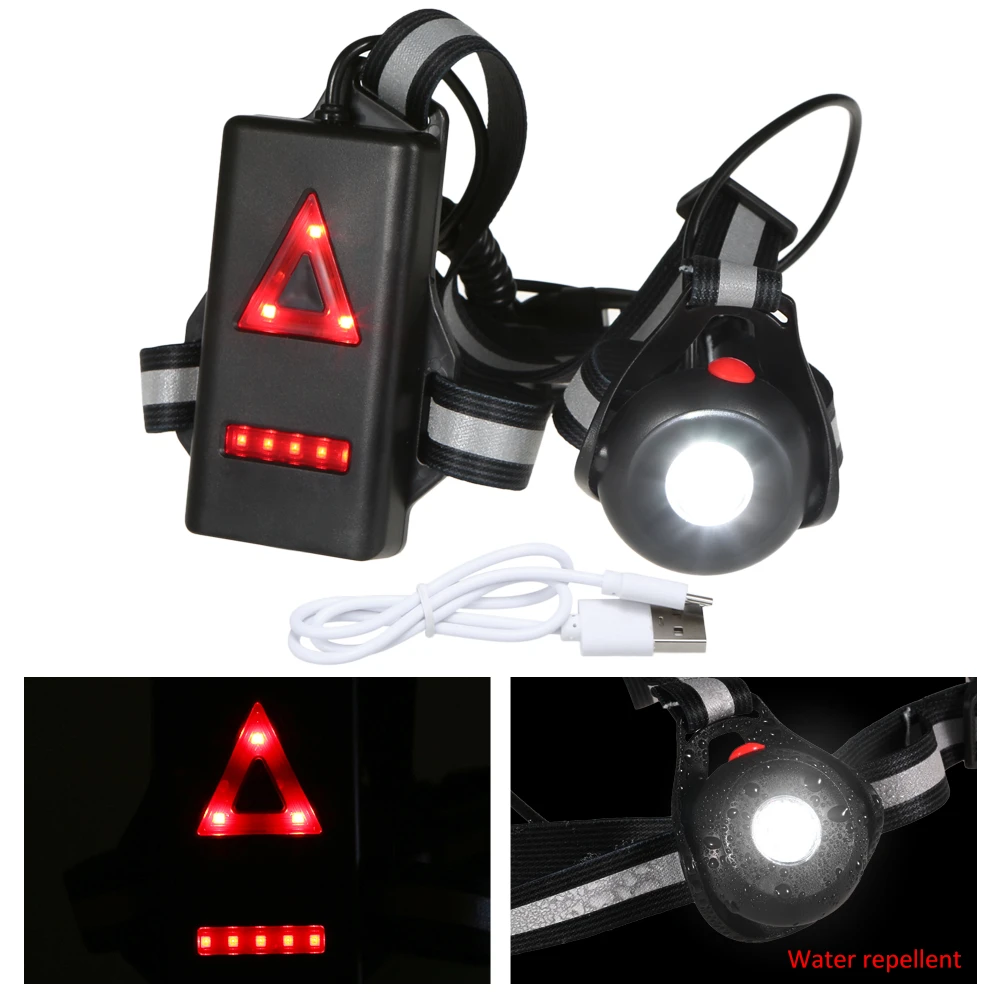 Новейшие наружные спортивные беговые огни Q5 светодиодный ночной фонарь для бега