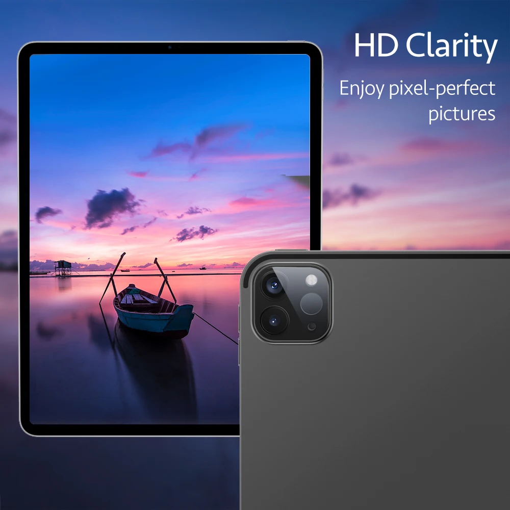 ESR 2 шт Len плёнки для iPad Pro 11 12 9 дюймов HD Камера протектор 2020 защитное устройство