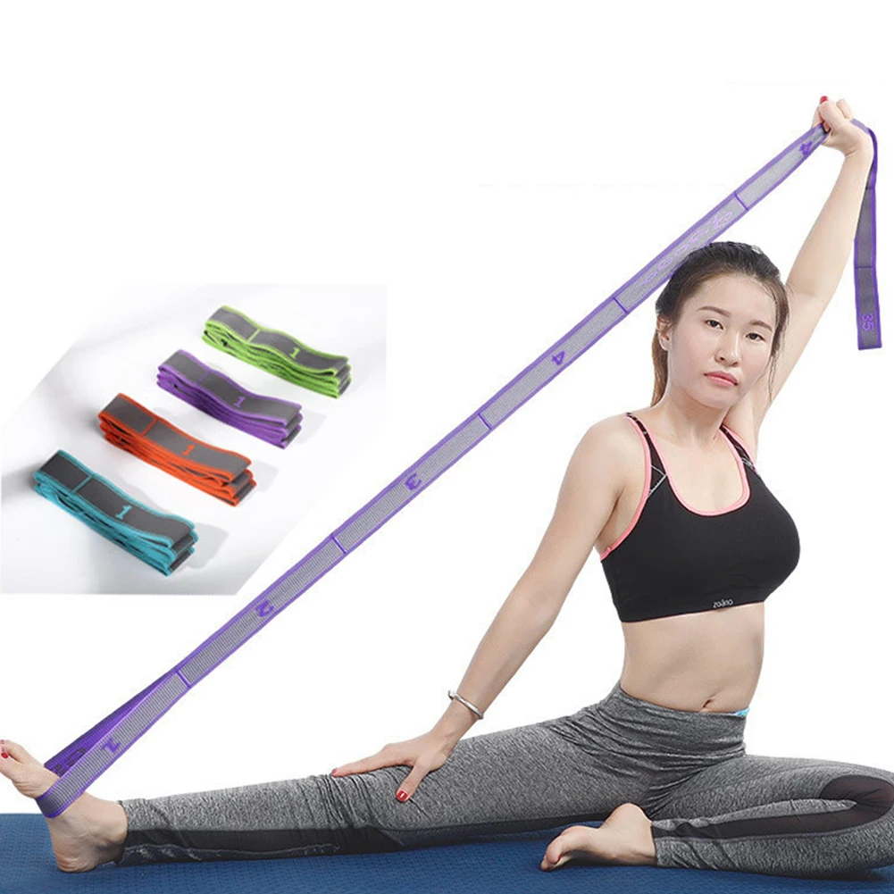 

Adult Stretch Band Girl Pilates Band Yoga Stretch Resistance Band Latin Training Stretch Band Loops Yoga Stretch Strap