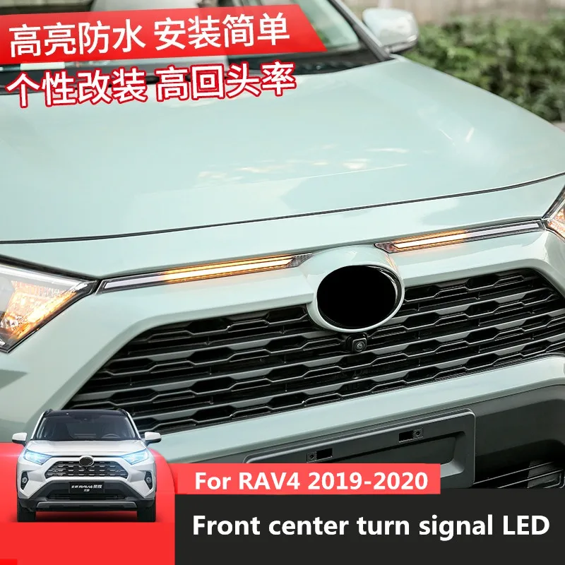 

Суперяркий Светодиодный указатель поворота в передней части автомобиля для Toyota RAV4 2019-2020