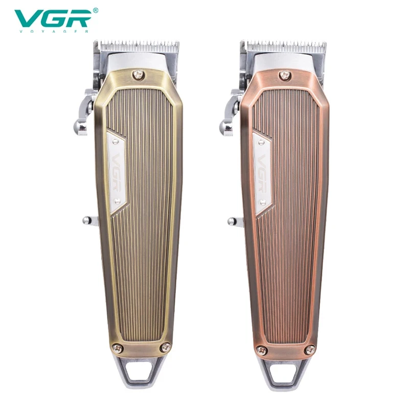 

Полностью Металлическая профессиональная машинка для стрижки волос, перезаряжаемый триммер для парикмахера, Мужская электрическая бритва...