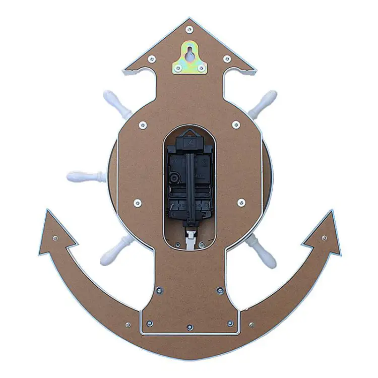 Настенные часы в стиле ретро декоративные креативные Светящиеся винтажном для