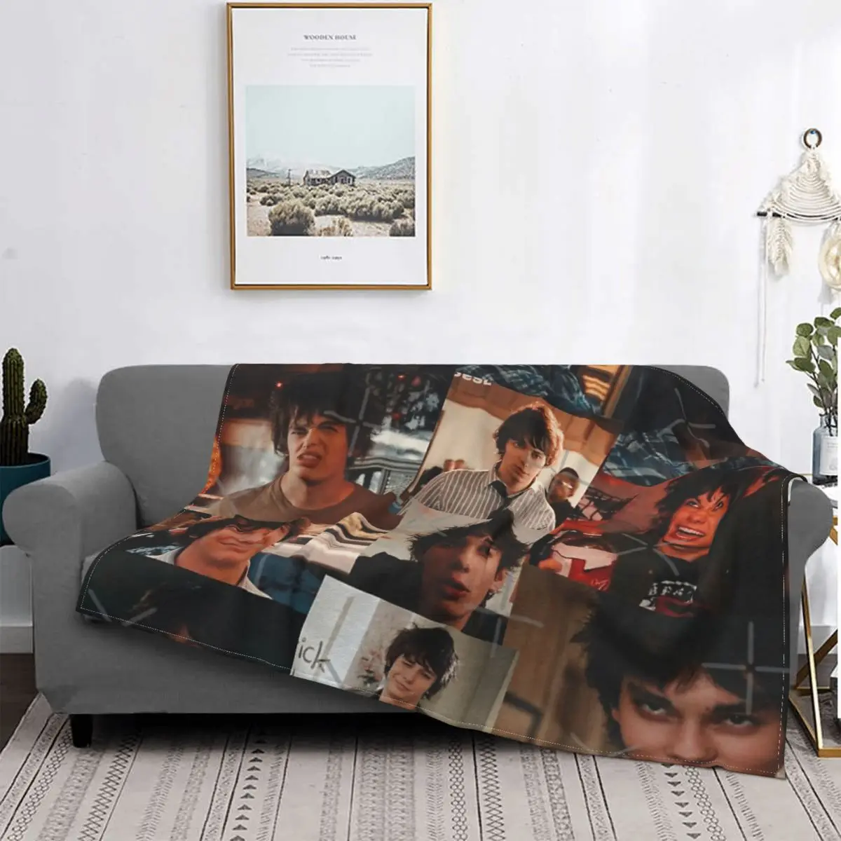 

Manta de Heffley para cama, cobertor a cuadros de Anime, ropa de cama y fundas