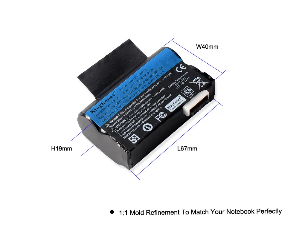 Новый литий-ионный аккумулятор KingSener для Getac ps36 PS336 441820900006 441849800010 ps237 батарея 3 7 В