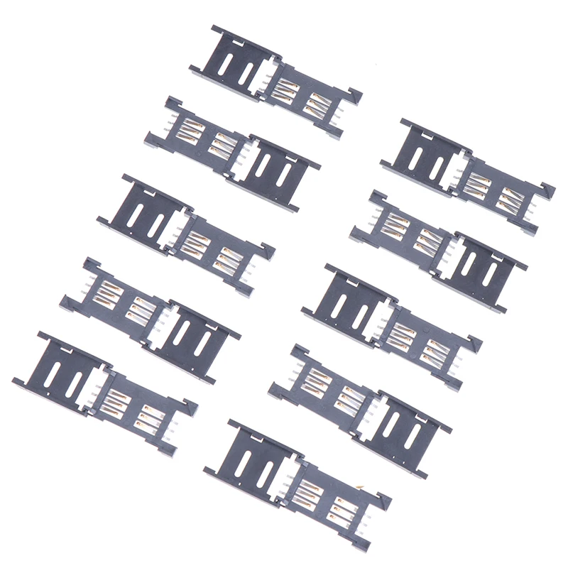 10 шт. держатель для карт 6 P SMT SMD| |