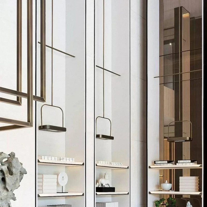 Kopen Amerikaanse Moderne Minimalistische Creatieve Persoonlijkheid Wijn Bar Bar Kleine Kroonluchter Studie Restaurant Nordic Slaapkamer Bedlampje