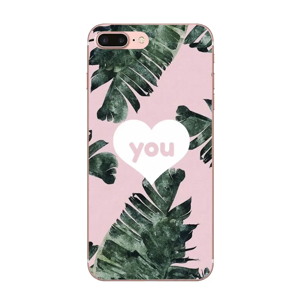 Tropical Plants Cactus Banana Leaves For Xiaomi Mi3 Mi4 Mi4C Mi4i Mi5 Mi 5S 5X 6 6X 8 SE Pro Lite A1 Max Mix 2 Note 3 4 | Мобильные